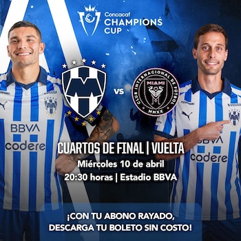 Los Rayados enfrentarán a Inter