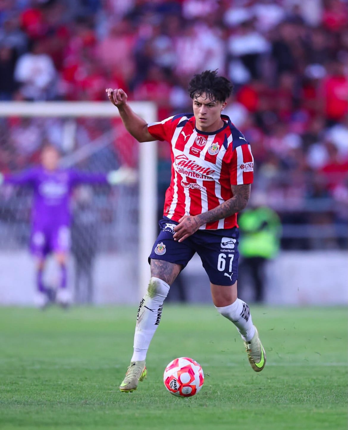El joven canterano tuzo ya cuenta con experiencia internacional al participar en en la Copa Intercontinental 2024 con el conjunto hidalguense. (Instagram: Sergio Aguayo)