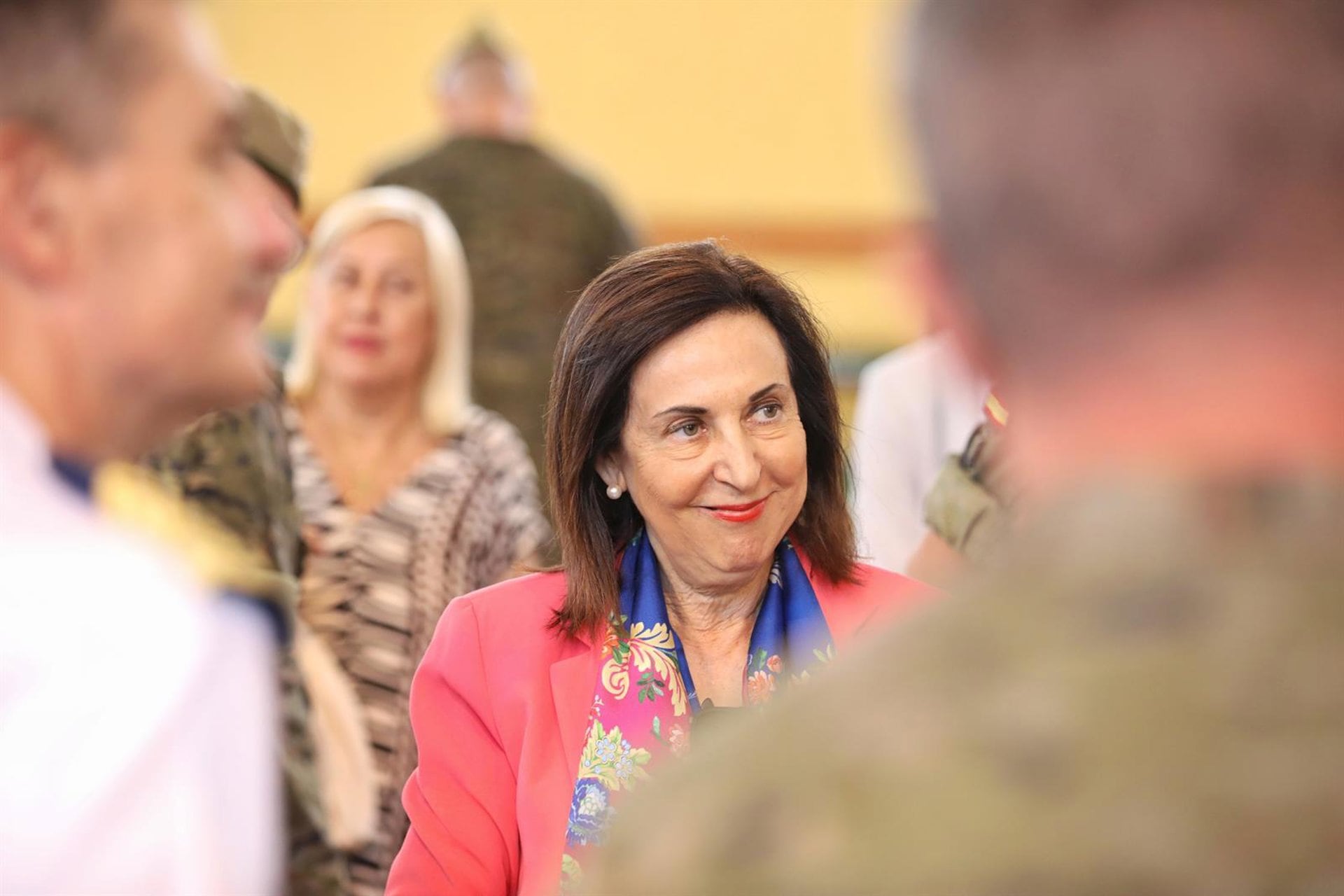05/09/2025 La ministra de defensa, Margarita Robles, visita al personal de la misión de asistencia militar de la Unión Europea en apoyo a Ucrania, en la Academia de Infantería de Toledo, a 5 de septiembre de 2025, en Toledo, Castilla-La Mancha (España). La ministra ha visitado en distintas ocasiones a los varios contingentes ucranianos que se han formado en la Academia de Infantería de Toledo y en el pasado mes de febrero también participaba en un acto de homenaje a los civiles y militares caídos en la guerra de Ucrania.
POLITICA
Juanma Jiménez - Europa Press