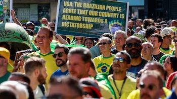 Actos a favor de Bolsonaro