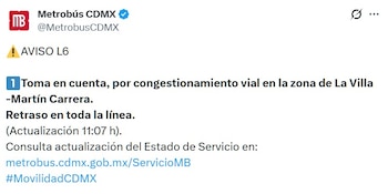 Avance en tiempo real de