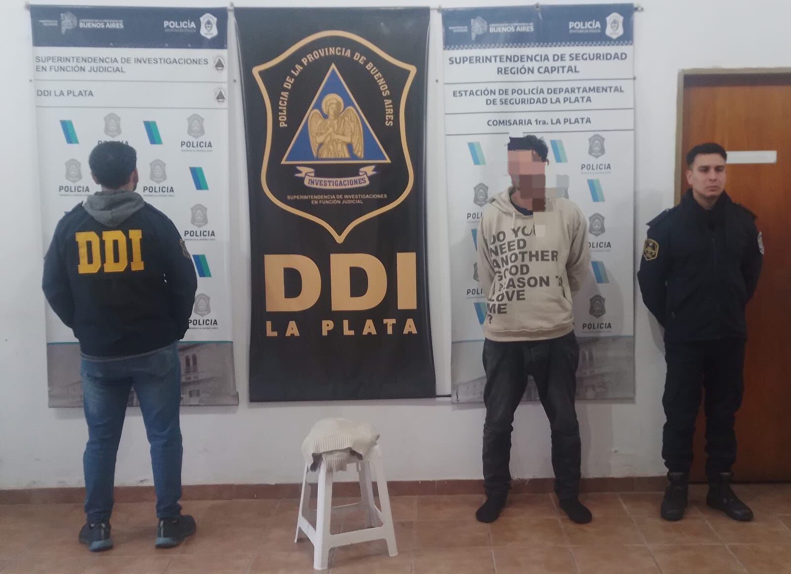 El segundo detenido fue Nicolás Damián A. de 39 años