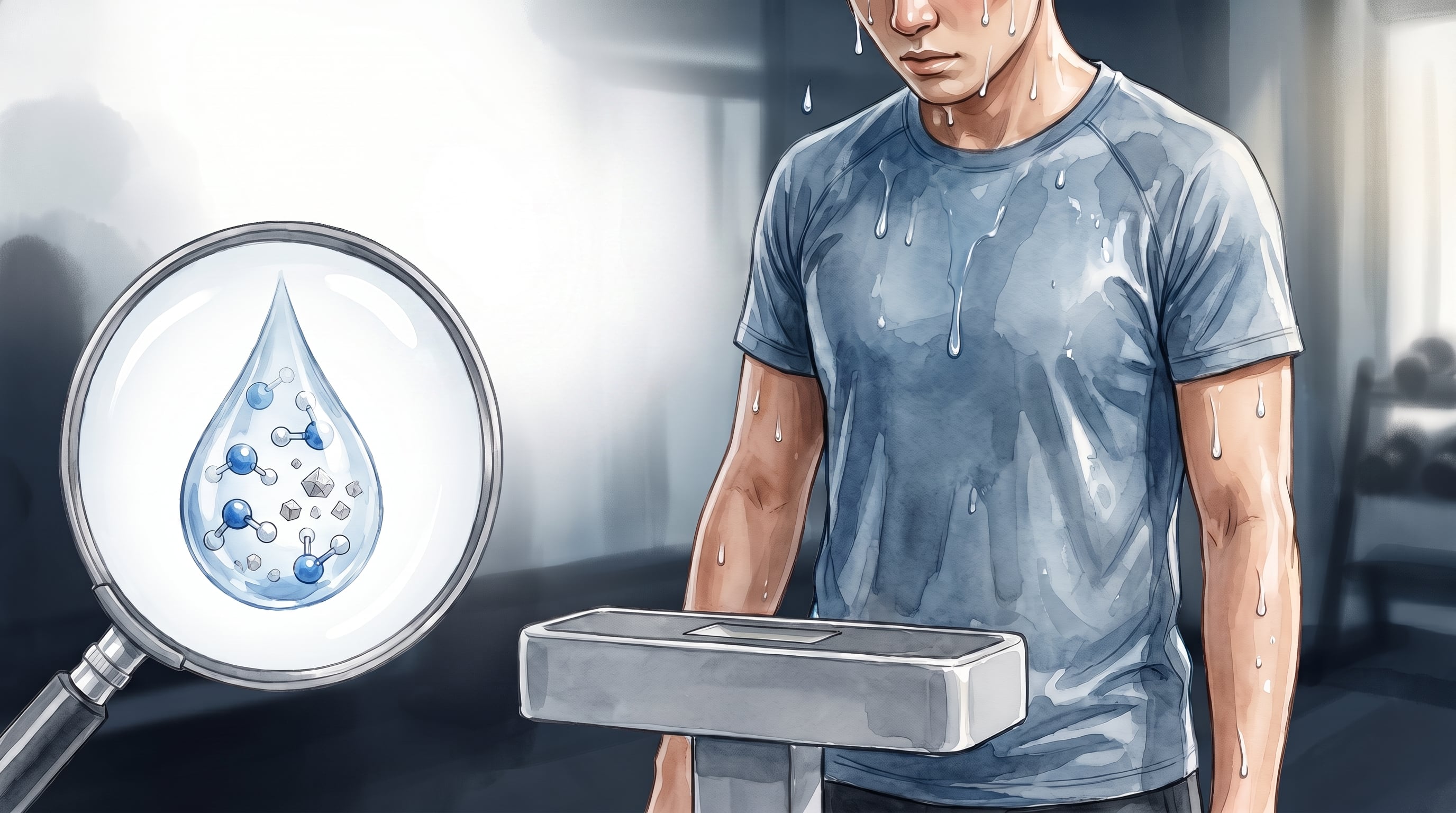 Sudar durante el ejercicio no significa adelgazar ni quemar grasa de forma más efectiva (Imagen Ilustrativa Infobae)