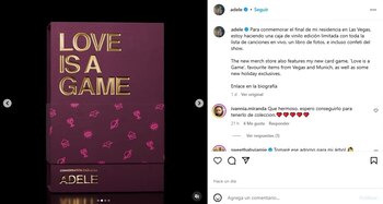 Adele lanzó un juego de