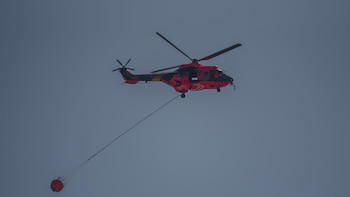 El incendio de La Mierla entra en "fase de estabilización" y comienzan los realojos de algunas poblaciones