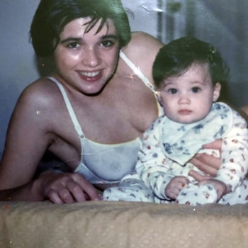 Araceli González en una antigua