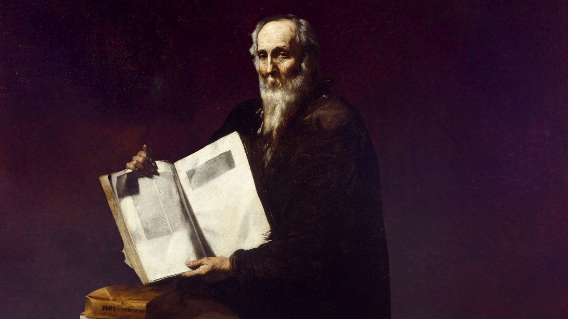 Pitágoras, filósofo griego, pintado por José de Ribera. (Generalitat Valenciana)