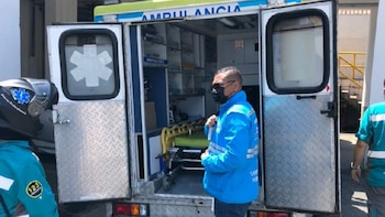 Uno de los ocupantes tuvo