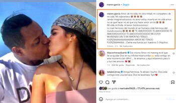 Maren García dedicó un conmovedor