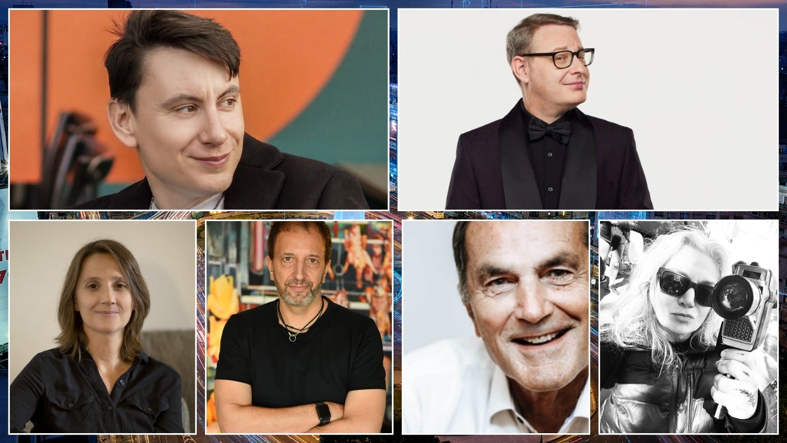 El jurado del WAIFF: Agustín Cossa, Axel Kuschevatzky, Alejandra Bruno, Diego Guebel, Marco Landi y Sabrina Farji.