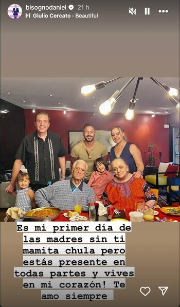 El conductor vivió el primer