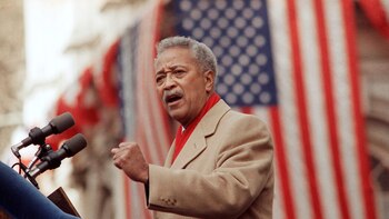 Murió David Dinkins, el primer