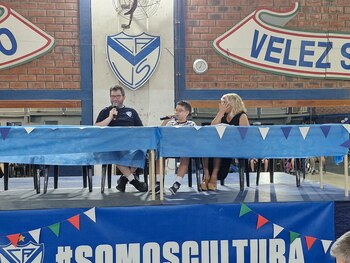 Faustino Oro respondió preguntas en