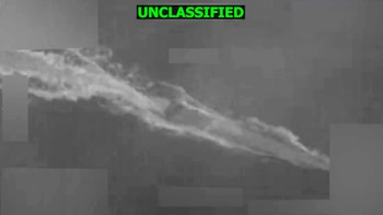 In a screen grab from a video posted on Monday, Aug. 24, by U.S. Southern Command, a vessel it said was operating along a drug-trafficking route in the Eastern Pacific. The U.S. military killed two men in a strike against a boat in the eastern Pacific that it said was transporting narcotics, U.S. Southern Command announced early Monday. The U.S. has killed at least 223 people since the campaign began nearly a year ago. (U.S. Southern Command via The New York Times) — NO SALES; FOR EDITORIAL USE ONLY