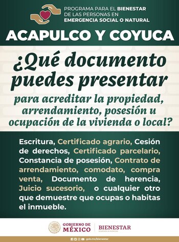 La ayuda tras el Huracán