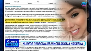 Exponen organigrama de la presunta red criminal donde figura Nadeska Widausky. Captura: Ocurre Ahora.