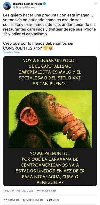 Salinas Pliego socialismo