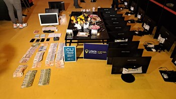 Los efectivos secuestraron elementos valuados