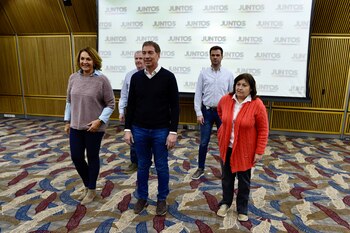 Diego Santilli presenta equipo