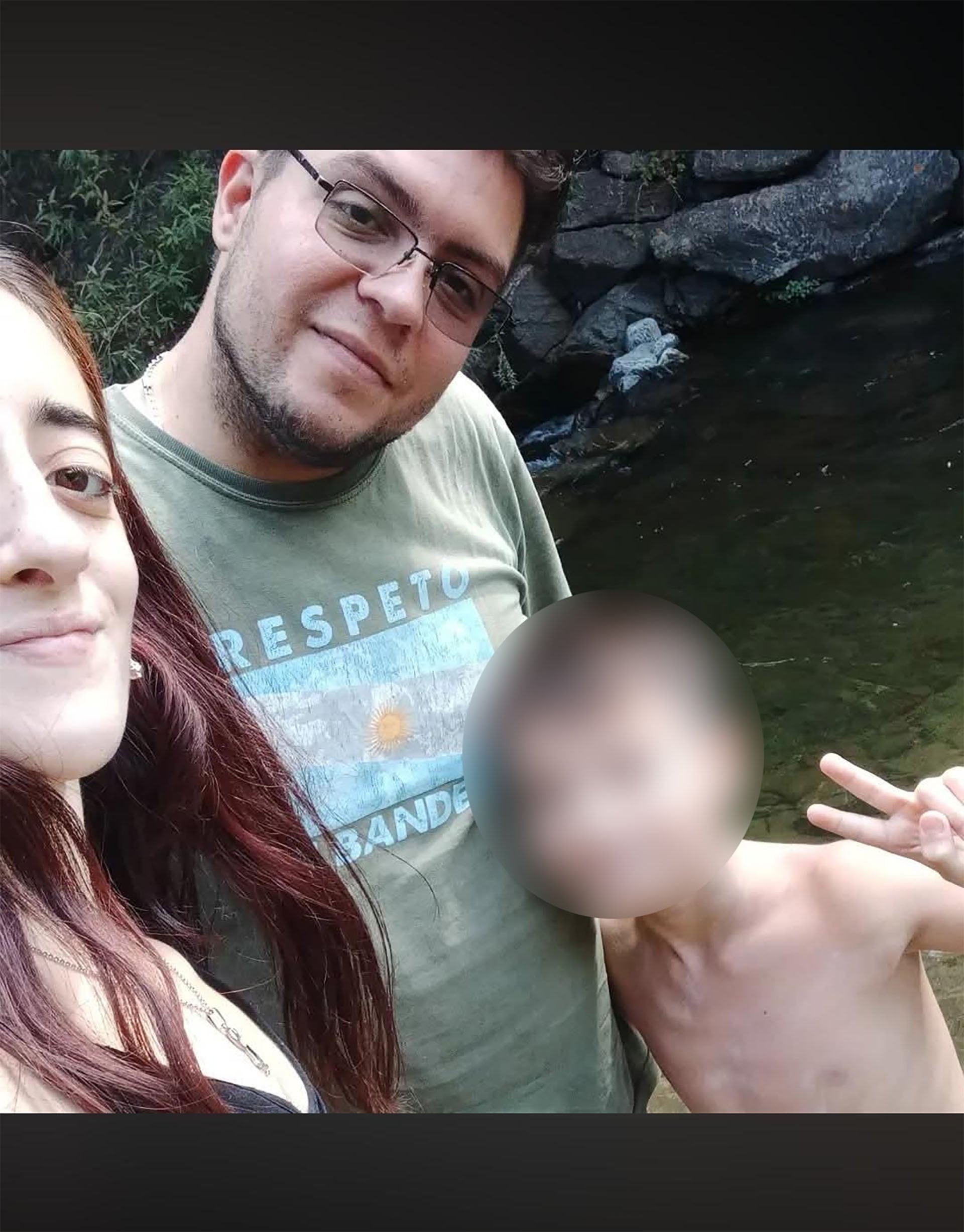 Cuando Victoria se reencontró con su tío Agustín, ella tenía un bebé de 5 meses, fruto de su relación anterior