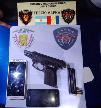 Los elementos incautados por los