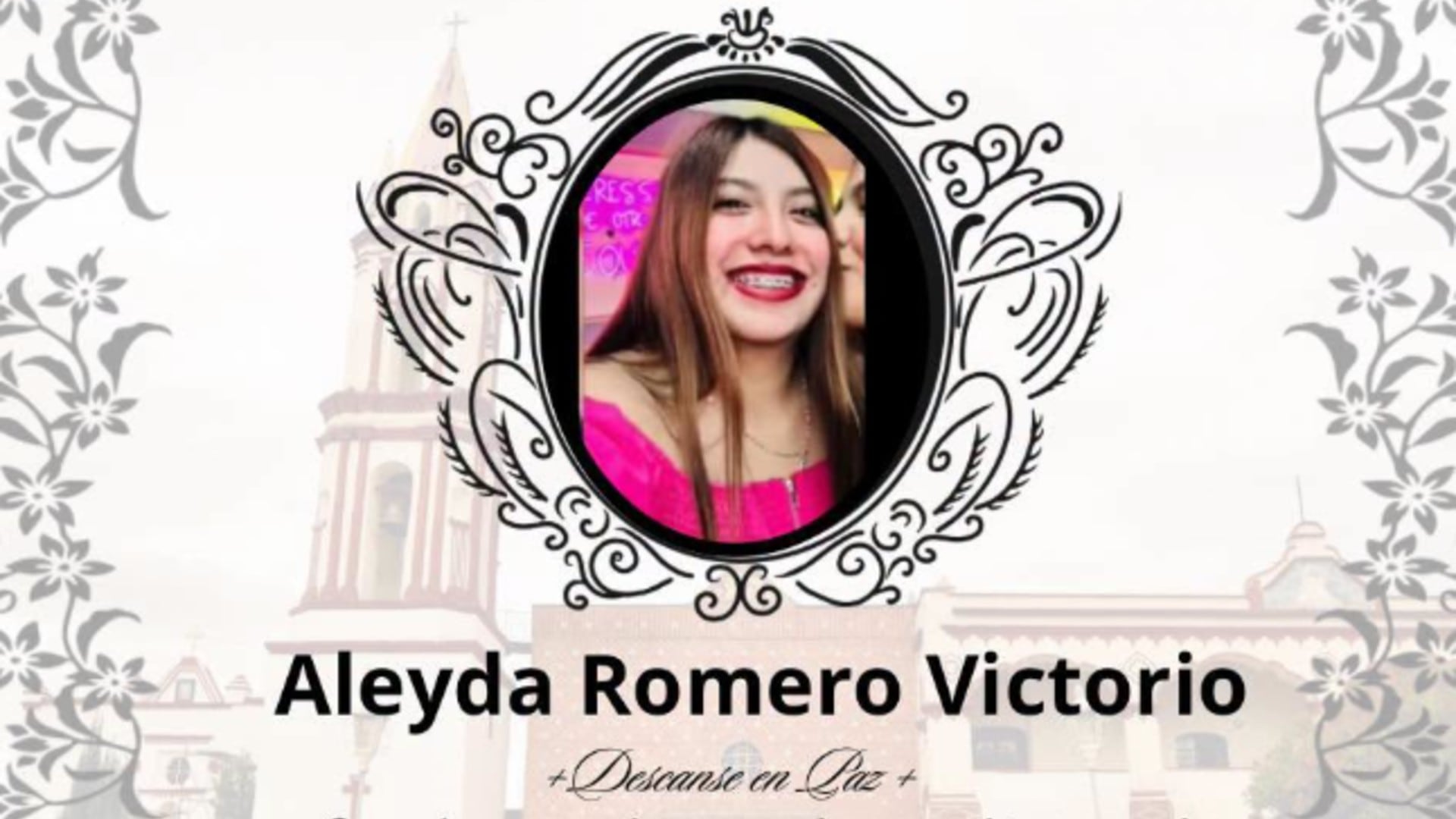 La joven de 21 años Aleyda Romero era la encargada de cuidar a los dos hijos de la pareja asesinada, Sofìa de tres años y su hermano de seis Foto: Familia Facebook