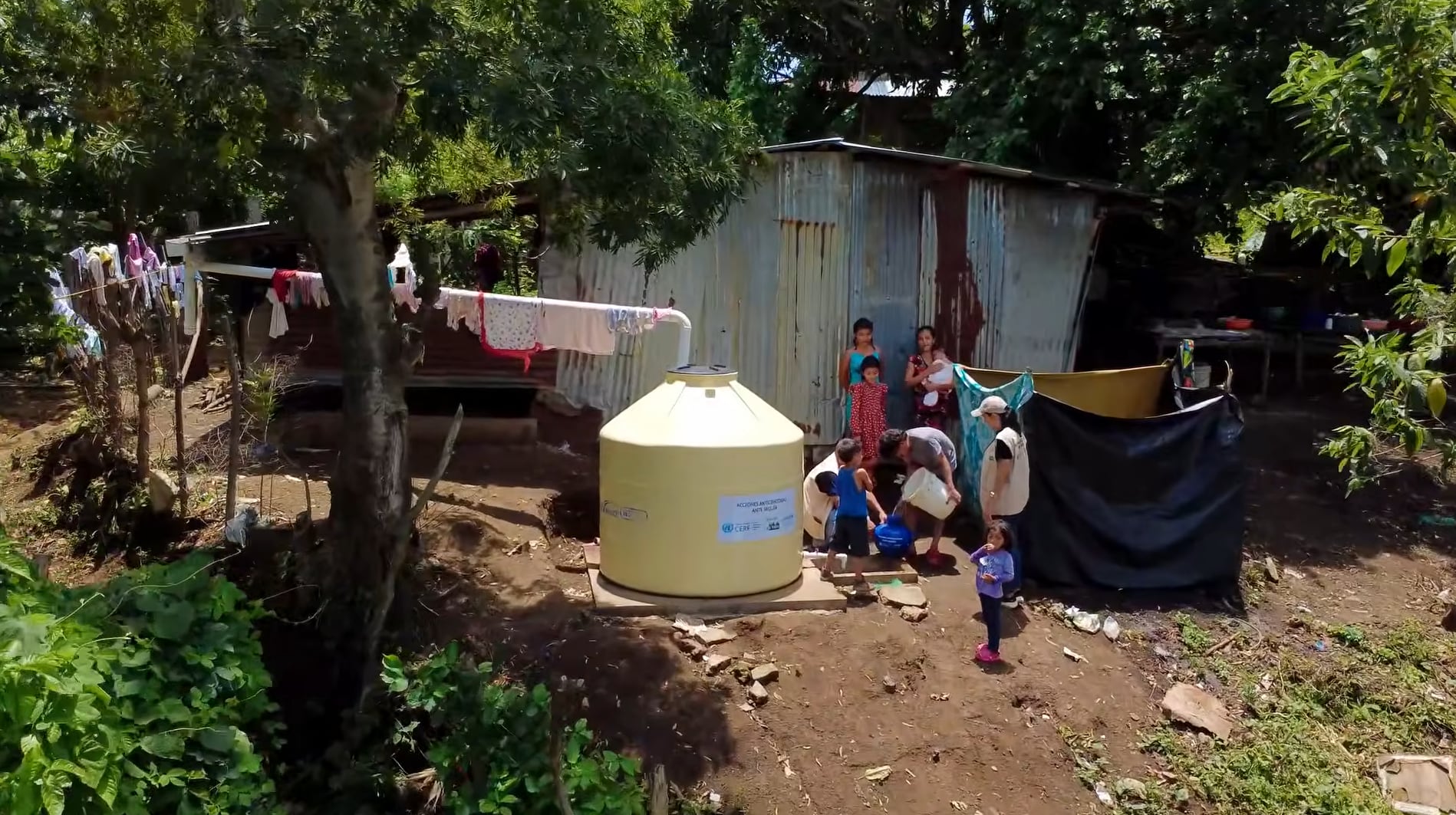 El Fondo Central para la Acción en Casos de Emergencia financió las medidas de mitigación en el corredor seco. (Cortesía: Unicef El Salvador)