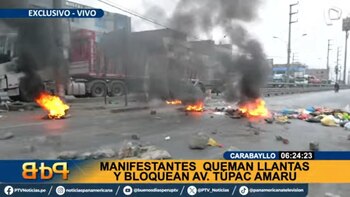 Transportistas impidieron el paso de