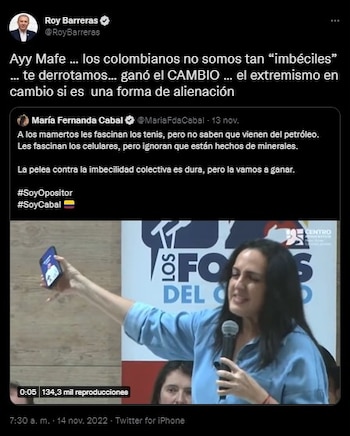 Así le respondió a María