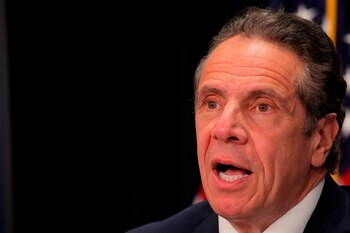 El gobernador de Nueva York, Andrew Cuomo. EFE/EPA/BRENDAN MCDERMID/Archivo