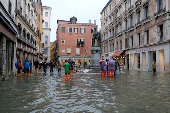Venecia sufre un riesgo creciente