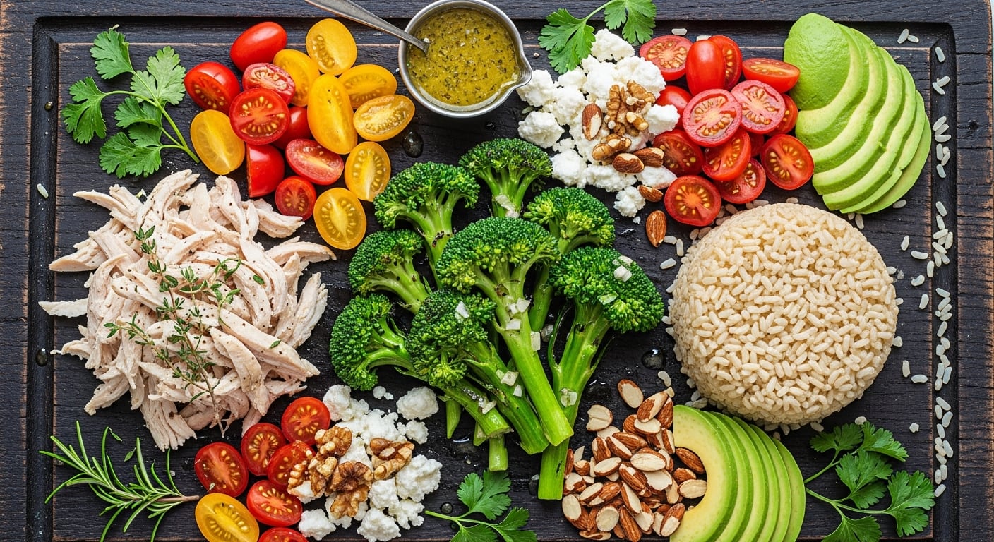 Gracias a su combinación de proteínas, vegetales y cereales, esta ensalada puede servirse fría o a temperatura ambiente, facilitando su consumo en distintos momentos del día o en reuniones sociales - (Imagen Ilustrativa Infobae)