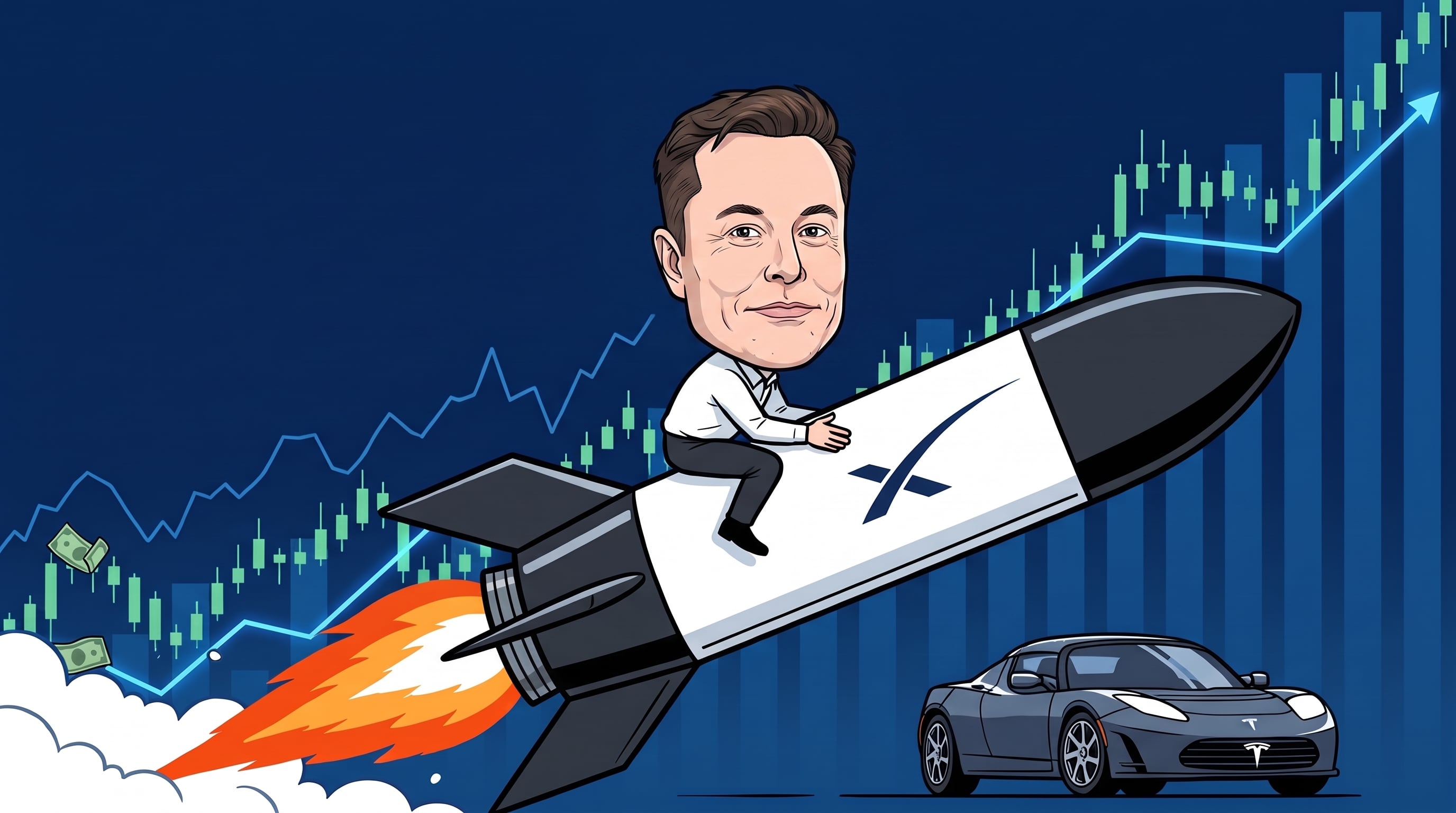 SpaceX se convirtió en el principal sostén de la fortuna de Elon Musk y lo consolidó como la persona más rica de Estados Unidos (Imagen Ilustrativa Infobae)