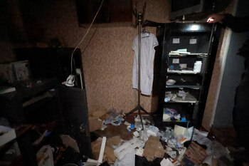 Un ataque ruso de artillería