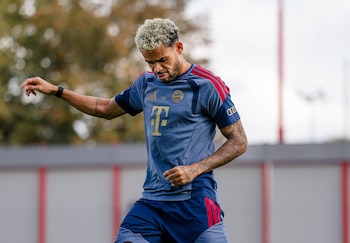 El "Guajiro" ya se prepara para lo que será el juego ante Augsburgo-crédito @fcbayern/Instagram