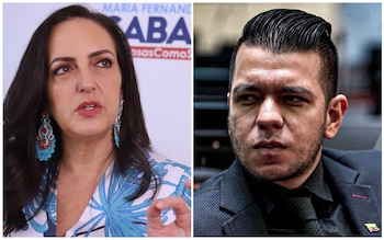María Fernanda Cabal y Jota Pe Hernández