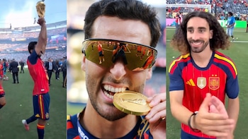 Celebración de España como nunca la viste: con las Oakley Meta jugadores graban el festejo del Mundial