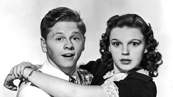 Judy Garland y Mickey Rooney: