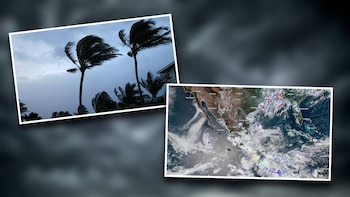 El ciclón alcanzó rápidamente la