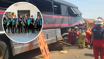 El autobús de la agrupación