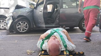 Uno de los pacientes atendidos