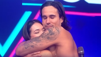 Gino Assereto y Jazmín Pinedo