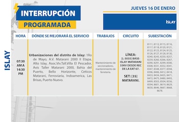 Seal anuncia corte de luz