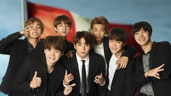 BTS llegan a Lima por