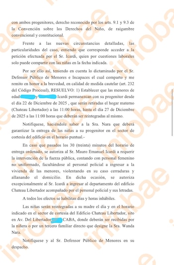 La decisión judicial advierte las