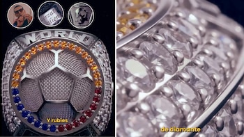 El anillo en oro blanco e incrustaciones de diamantes que le regalaron a Daniel Muñoz, una de las figuras de Colombia en el Mundial 2026: “De locos”