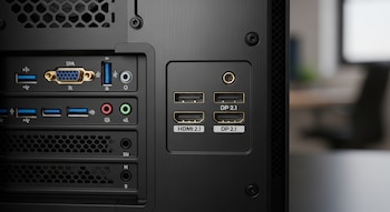 HDMI 2.1 - DisplayPort 2.1 - televisores - monitores - tecnología - 22 de abril