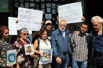 CUERNAVACA, MORELOS, 09MAYO2019.- Madres de desaparecidos acompañados del activista Javier Sicilia convocaron a una marcha que se realizara el día de mañana para conmemorar su lucha de búsqueda de sus seres queridos. FOTO: MARGARITO PÉREZ RETANA /CUARTOSCURO.COM