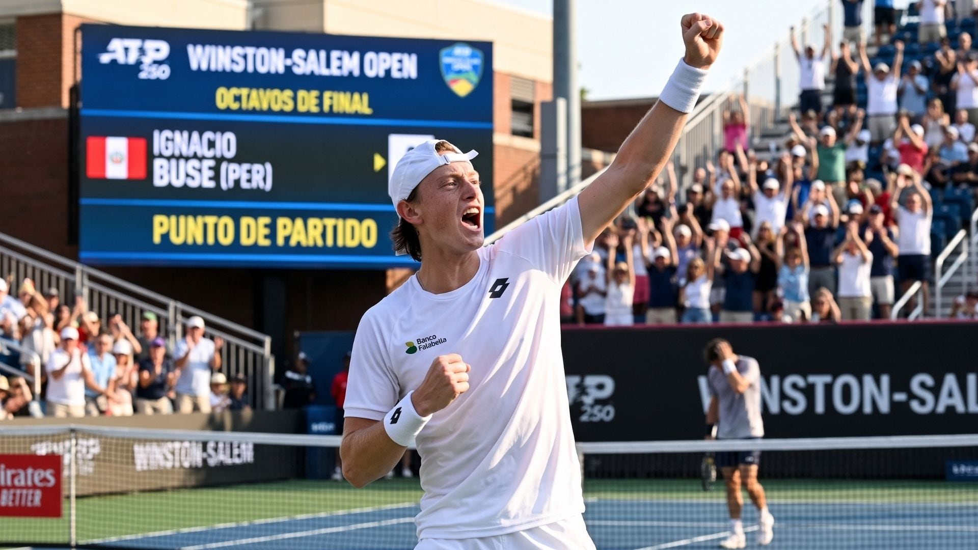 Ignacio Buse será el rival de Juan Manuel Cerúndolo en los cuartos de final de Winston-Salem