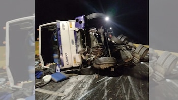 Video: aparatoso accidente en La